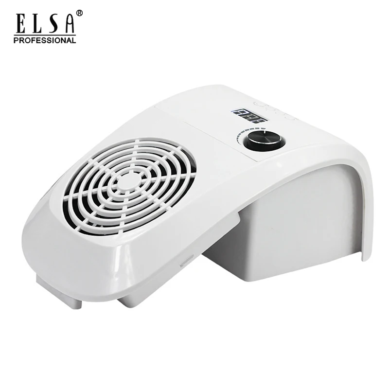 2 в 1 Светодиодная УФ лампа для ногтей с пылесосом гель Сушилка 80 Вт пылеуловитель