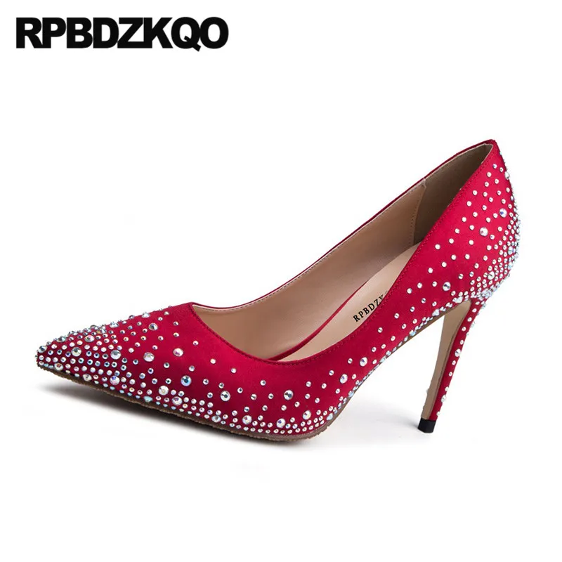 Женское платье 4 дюйма на свадьбу для выхода в свет Супер Стразы Бриллиант