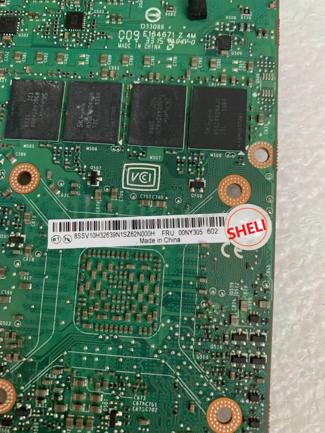 Графическая карта Quadro M5000M S/N 0320816015821 для lenovo 8 Гб 8G N16E-Q5-A1 8SSV10H32639N1SZ62N000H мех 00NY305 602 Сделано в Китае