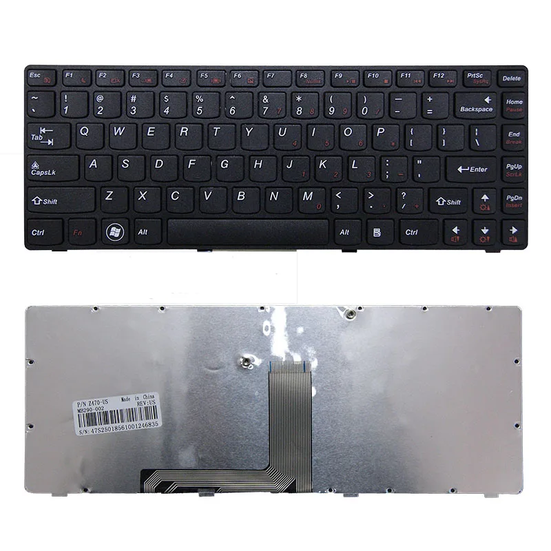 Новинка клавиатура для lenovo Z470 Z475 Z375 Z370 Z370A Z470AX Z470G Z470K Z475A клавиатуры