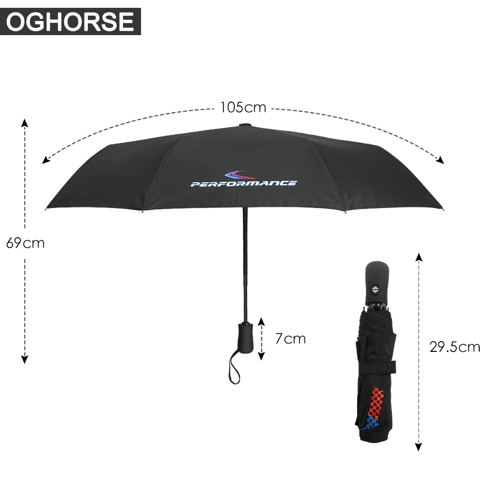 Полностью автоматический складной автомобильный Зонт M Performance для BMW E46 E60 E90 F20 F22 F30
