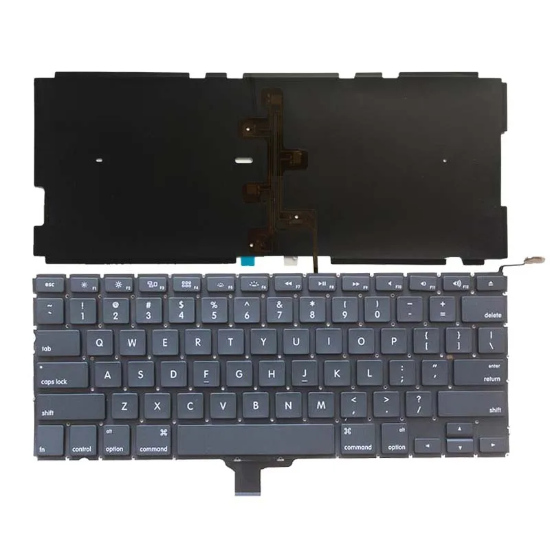 

US Laptop Keyboard New 2009-2012 For Apple Macbook Pro A1278 Keyboard Keyboard Replacement With backlight