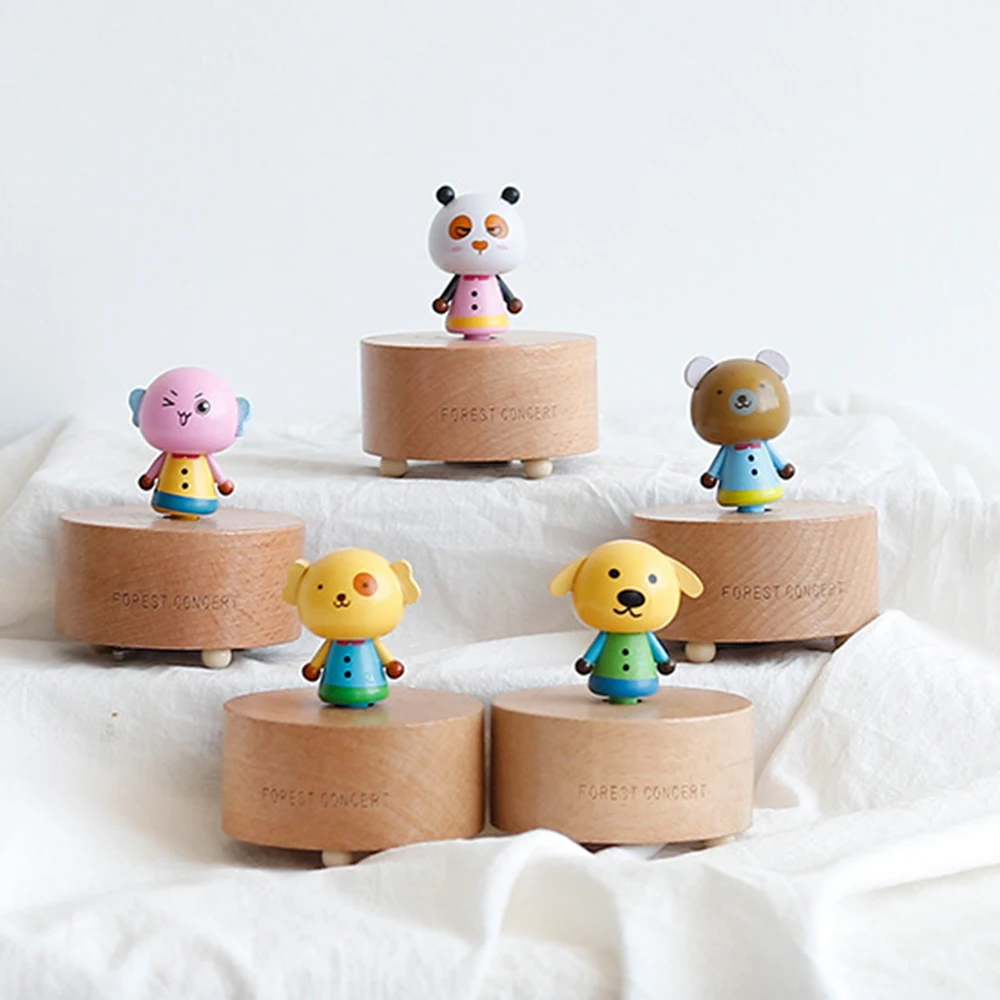 Деревянная музыкальная шкатулка музыкальные деревянные коробки для девочек