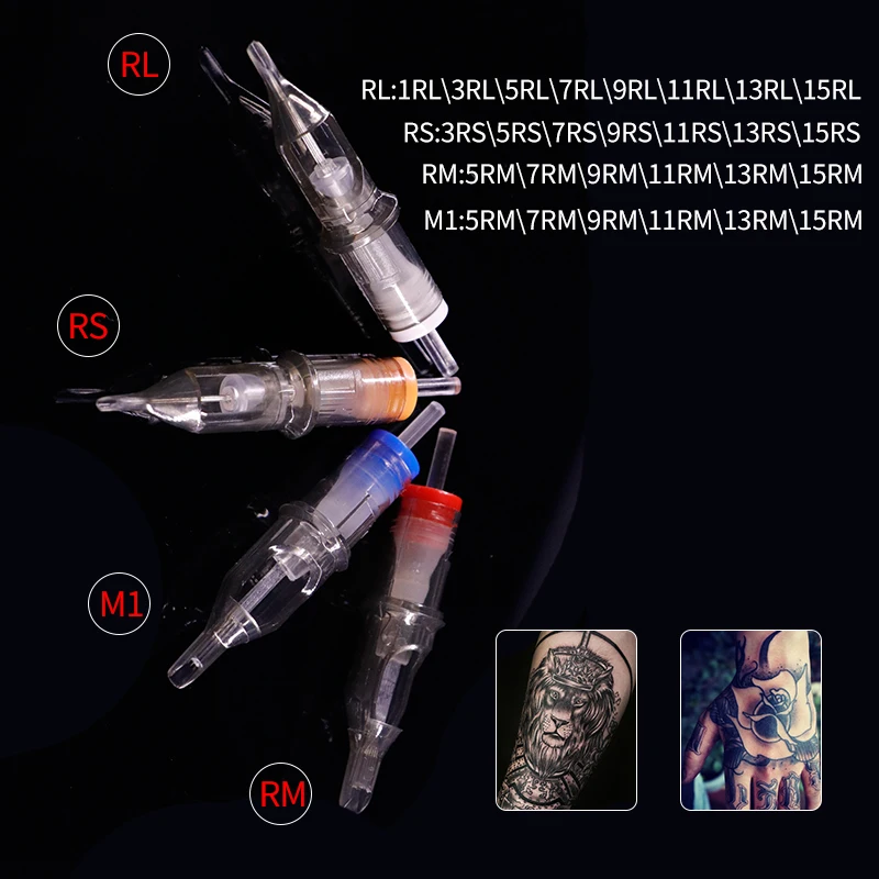 Одноразовые дезинфекционные иглы для полуперманентных тату картриджей 10 шт.