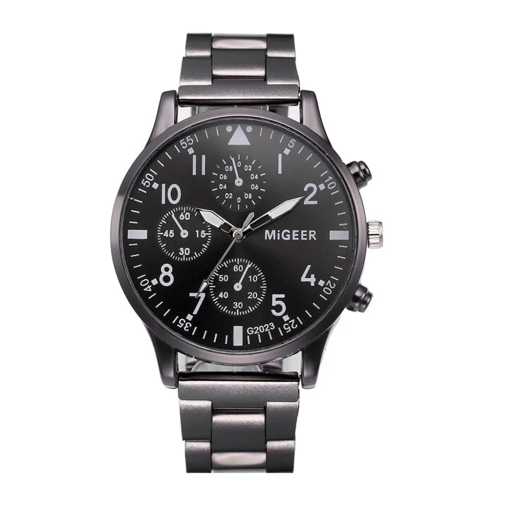 Reloj, модные мужские часы со стальным ремешком, Аналоговые Спортивные кварцевые наручные часы, мужские часы, Топ бренд, Роскошные мужские часы, мужские часы, relogio