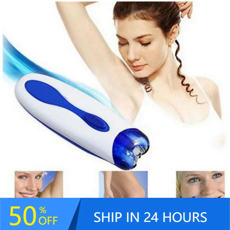 

Электрический эпилятор для женщин, безболезненное удаление волос, устройство для бритья, удаление волос для рук, ног, тела, подмышек, устрой...