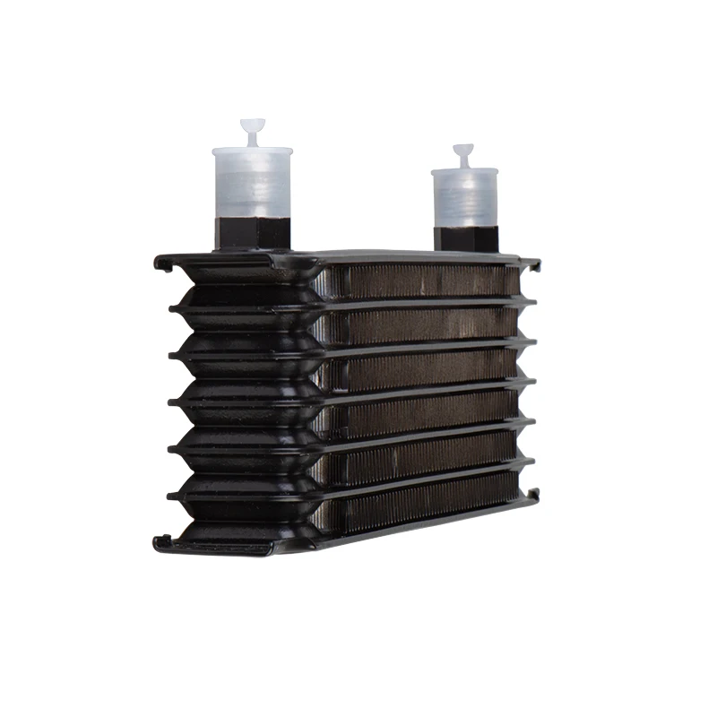 Универсальный черный Алюминиевый автомобильный масляный радиатор 7/10 рядов AN10