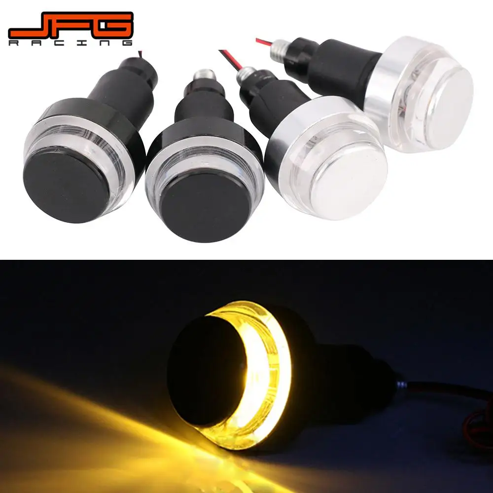 Руль мотоцикла ручная вспышка 22 мм Бар Конец Blinkerr светодиодный индикаторы