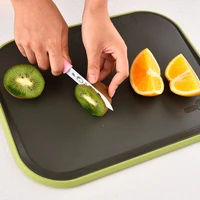 multi functional double sided chopping board kitchen gadget fruit plastic pp chopping board kitchen thickening cutting board