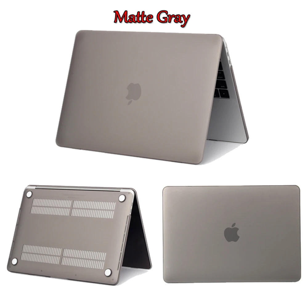 Кристально прозрачный жесткий защитный чехол для Macbook Air retina Pro 13 15 Touch Bar A2159 A1706 A1707 A1990 AIR 13 A1932