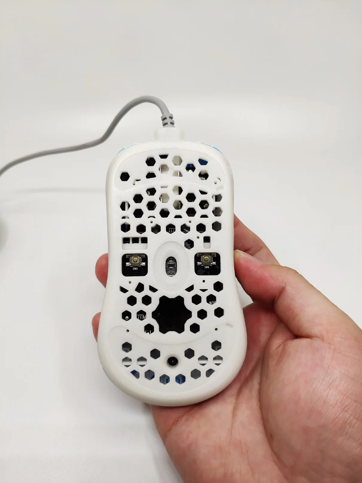 DIY легкий Чехол для мыши E Sport FPS Gamer Zowie Divina S2 с боковой панелью на заказ 19g Phantom