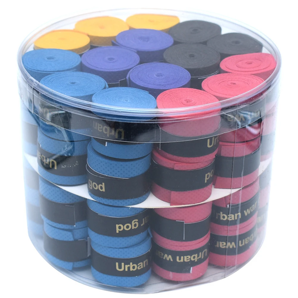 

60pcs Universal Anti-Slip Overgrip Tape For Fishing Rods Badminton Tennis Racket Slingshot Tennis Racket Dumbbell Pesca