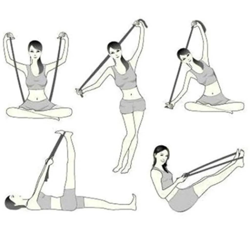 Упражнения с трубчатым эспандером. Комплекс упражнений с эластичным бинтом. Комплекс упражнений с эластичным бинтом. Комплекс упражнений с эластичным бинтом. Упражнения с резиновым бинтом.
