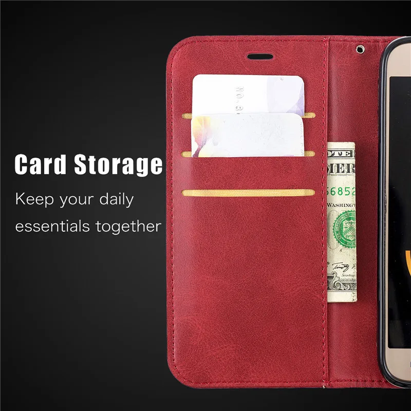 flip etui on for xiaomi redmi 9at classic phone wallet leather case for redmi9a 9a t redmi9at c3l 6 53 case card slot back cover free global shipping