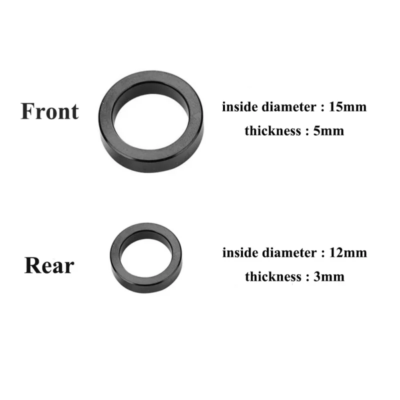 Адаптер для ступицы велосипеда из сплава передняя 100 мм конвертация 110 Задняя
