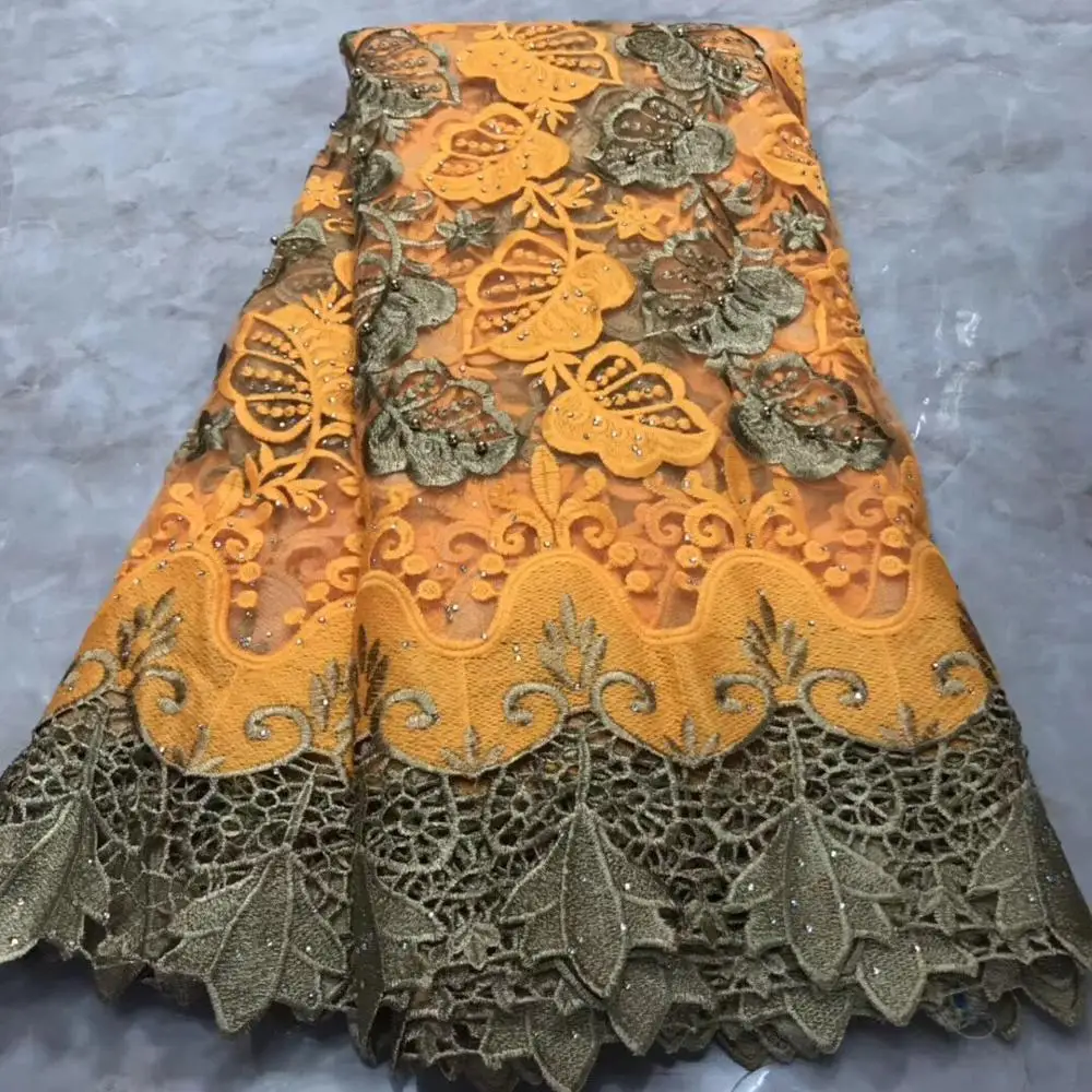 African Lace Fabric 2019 Embroidered Nigerian Laces Bridal High Quality French turquoise Tulle For Women Dres | Дом и сад