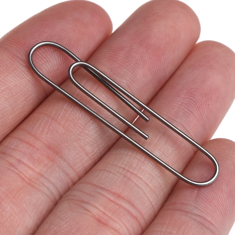 

Nitinol Memory Change Self Bending Paperclip Illusion Mentalism Magic Trick Toy