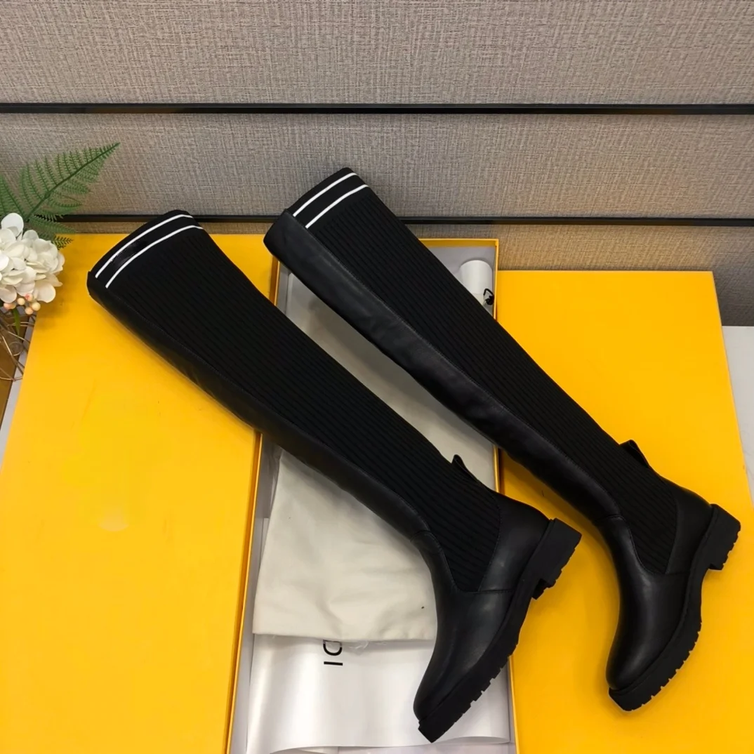 

Женские парусиновые сапоги, модная обувь, женские длинные сапоги 2022, Офисная Женская обувь, дизайнерская брендовая роскошная женская обувь ...