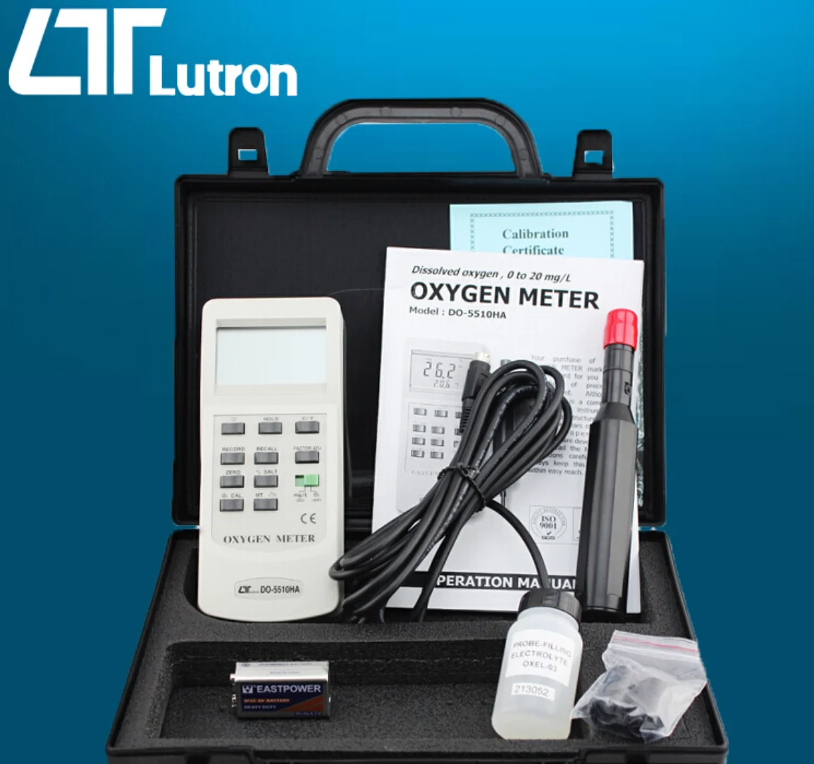 DO 5510HA кислородный счетчик растворенный кислород (DO) в воздухе (O2)|oxygen meter|oxygen airoxygen