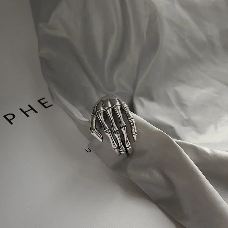 Кольцо с изменяемым размером серебряное кольцо трендовые винтажные креативные