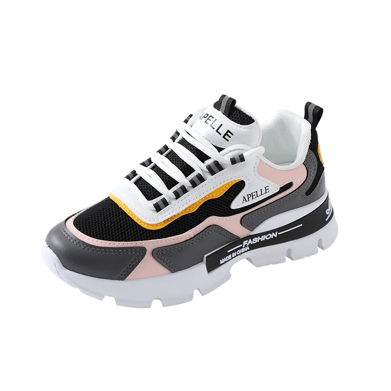 

Sports Footwear Women's Running Shoes 2021The New Summer New Mesh Breathable Platform Increased All-match Student's Shoes