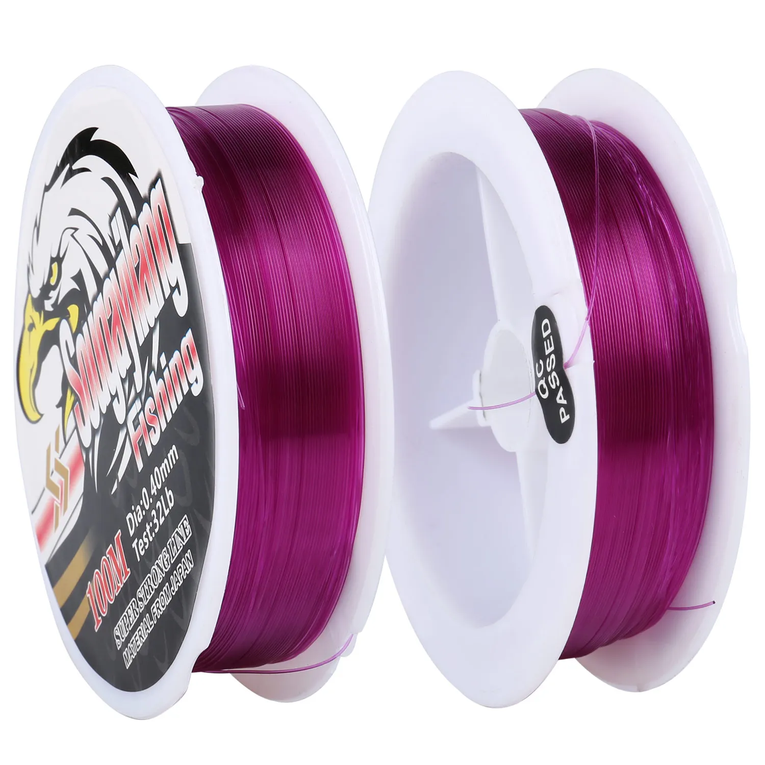 Sougayilang 100 м 11-41LB нейлоновая леска монофиламентная моно леска для ловли карпа пресноводного соленого плавного литья рыболовные лески