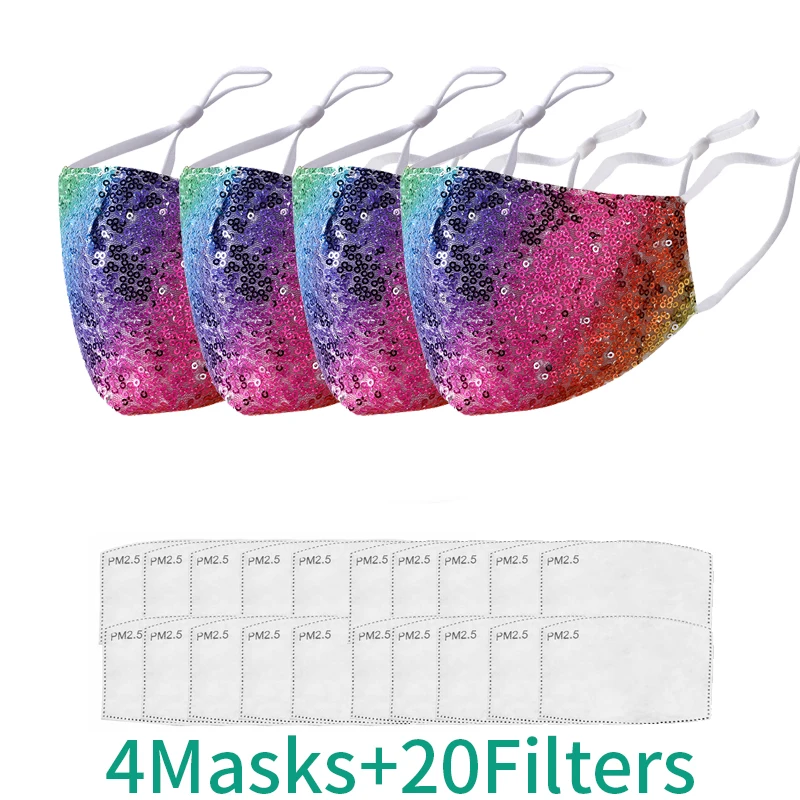 Женская обувь украшенная сияющими блестками с леопардовым принтом маски со ртом