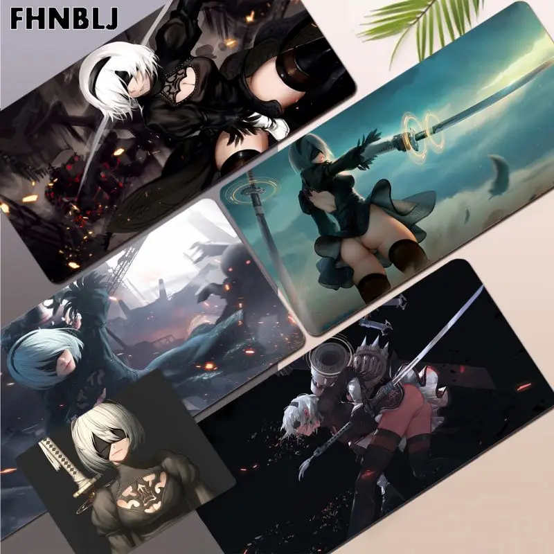 Коврик для мыши NieR Automata дизайнерский длинный Настольный коврик сделай сам