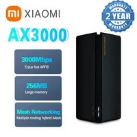 new xiaomi wireless router ax3000 wifi 6 mesh 3000mbps repeater 2 4g 5g full gigabit ofdma vpn signal amplifier extender pppoe