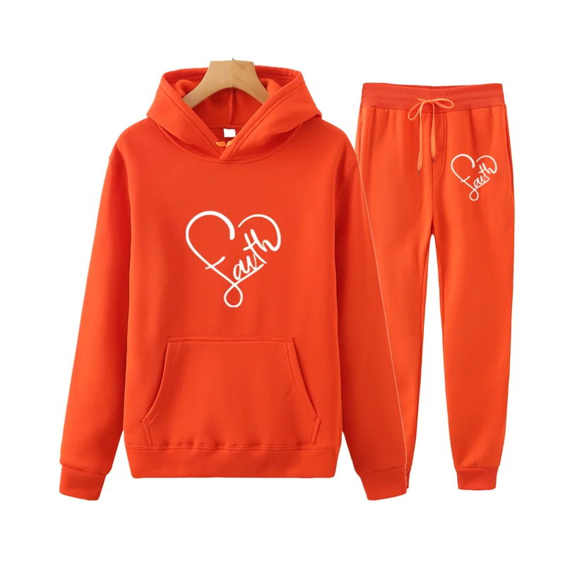 

2020 fashion cute picture women's suit wool Hoodie pants warm sportswear Hoodie sportswear women's Sweatshirt sportswear.