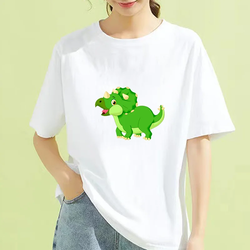 2021 женская футболка с мультяшным принтом модная футболка-Хамелеон в стиле 90-х