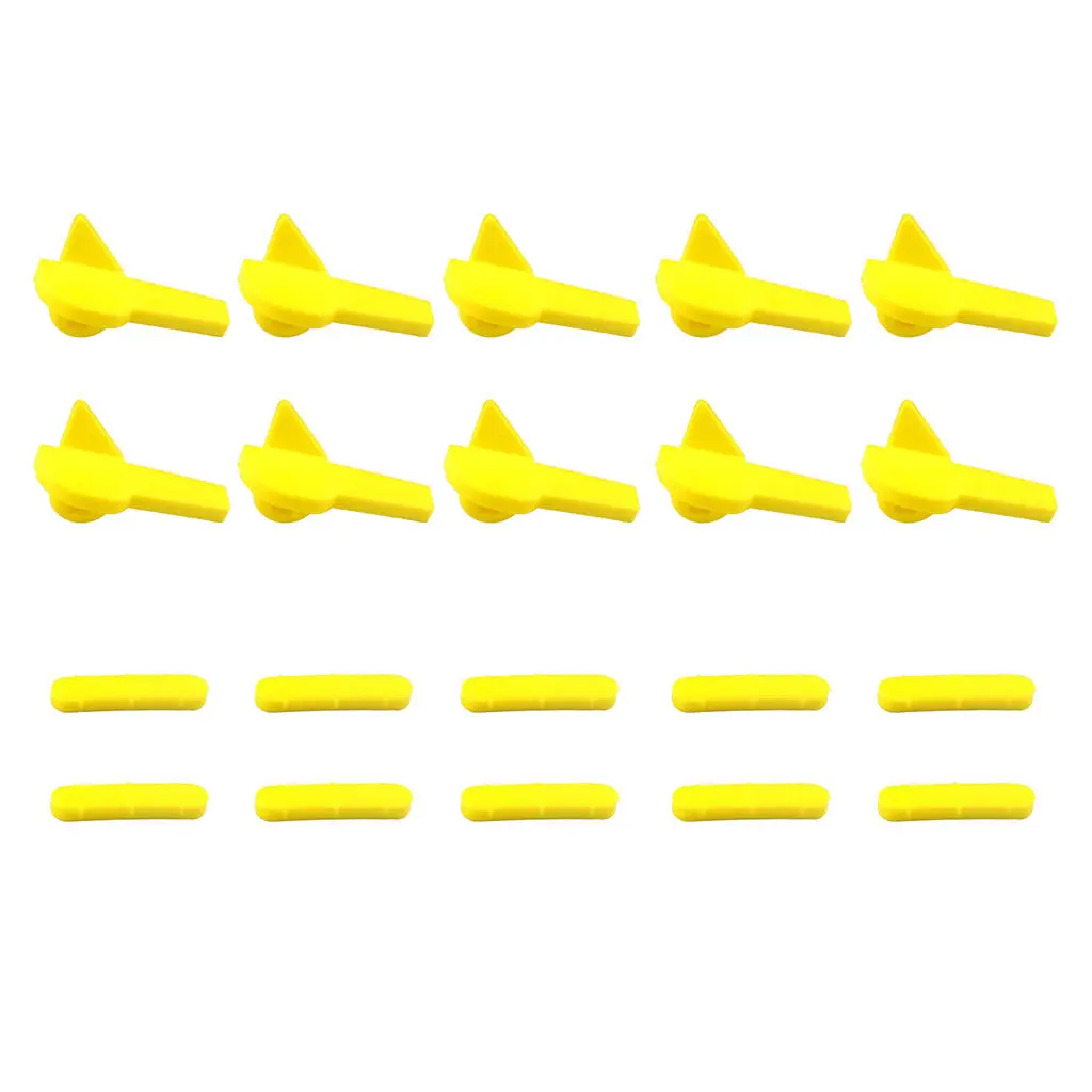 

20x 57mm Auto Duck Head Inserts Tires Accessories Nylon Plastic Protective Bird