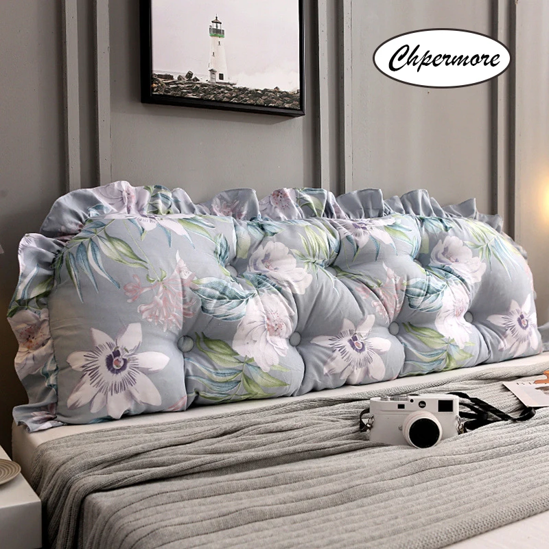 Chpermore моющиеся милые корейские длинные подушки простые для кровати двойные