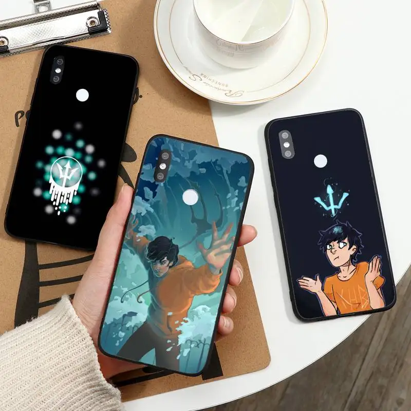 

cartoon Movie percy jackson Phone Case For Xiaomi Redmi note 7 8 9 t max3 s 10 pro lite coque funda shell cover