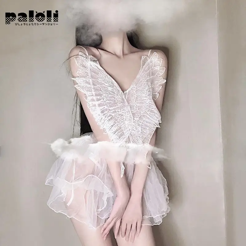 Женское прозрачное сексуальное нижнее белье Paloli роскошное кружевное однотонное