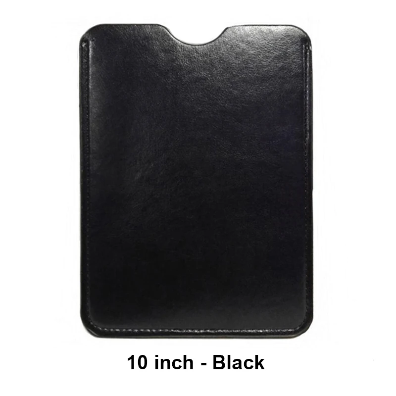 10 inch-Black " 8" " 9,7" 10 дюймов планшет чехол из искусственной кожи рукав сумка Мягкий мешочек для таблеток Чехол для бизнес стиля Универсальный - Цвет: 10 inch-Black