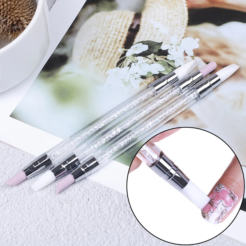 

16 см ножницы для кутикулы толкатель Черный Кварцевые головы скрабы камень палочка для удаления кутикулы ручка ложка вырезать маникюрные ин...