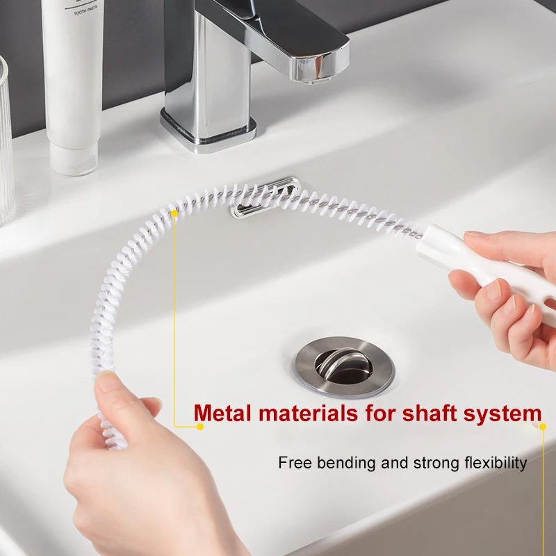 Bathroom Pipe Dredging Tools Drain Cleaner Sticks Clog Remover Cleaning Kitchen Sink Sewer Hook Water Tool | Обустройство дома
