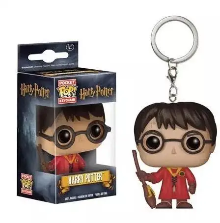 Белый FUNKO POP Новое поступление DOBBY Гермиона Дамблдор Харри Поттер Волдеморт брелок экшн фигурка коллекция игрушки для детей подарок - Цвет: Белый