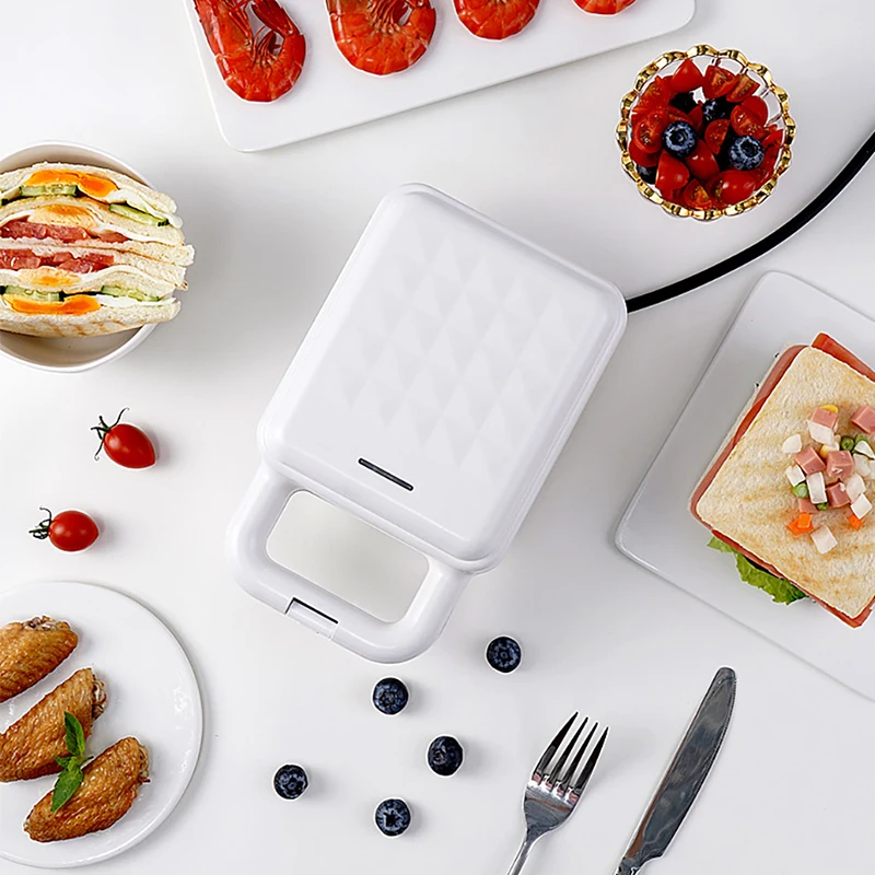 Электрическая машина для производства сэндвич с 220 В бытовая завтрака светильник