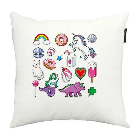 ZOTOONE прекрасный единорог аппликация из железа высокое качество полосатые