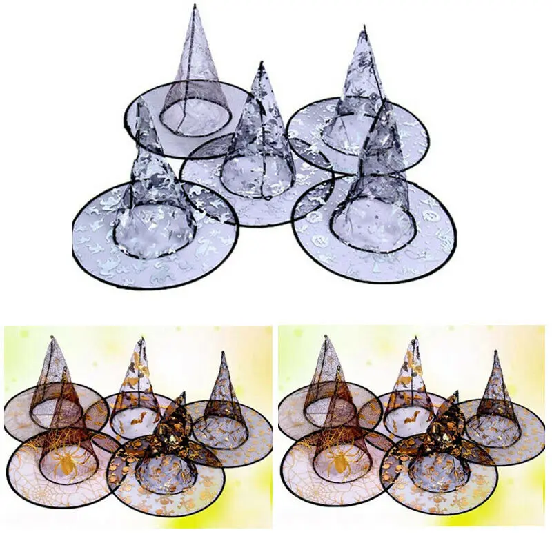 2019 горячая Распродажа детский черный плащ на Хэллоуин шляпа злой ведьмы нарядное