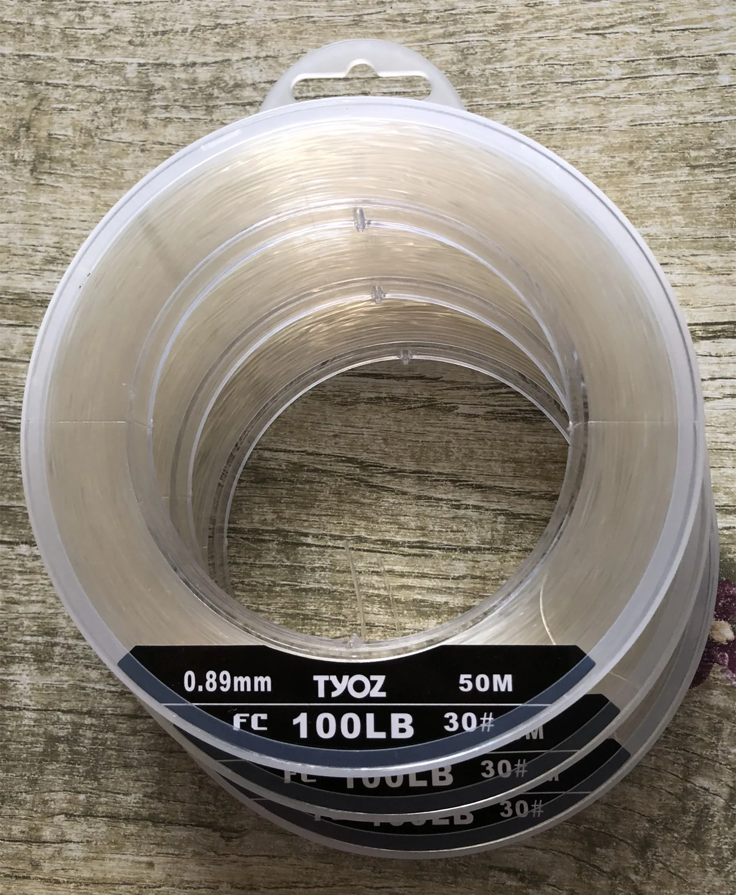 Фторуглеродная рыболовная леска марки TYOZ 40LB ~ 240LB 100% для поводка из углеродного