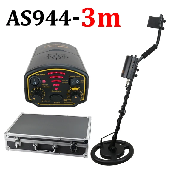 AS944 3.0M Underground Metal Detector Max Depth 3M 1.5M AR944M Gold Detector Scanner Finder Gold Digger Treasure seeking Hunter li-Battery - Цвет: AS944 3.0M