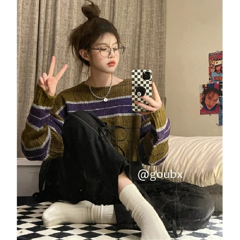 

Свитер женский осенний трикотажный, теплый, однотонный