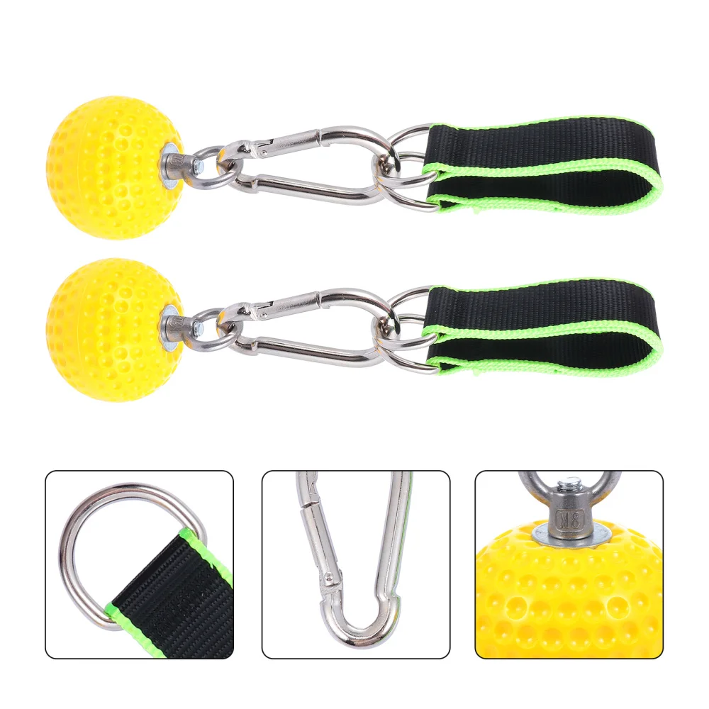 

1 Pair Wrist Exercise Grip with Hanging Rings Finger Strength Exerciser