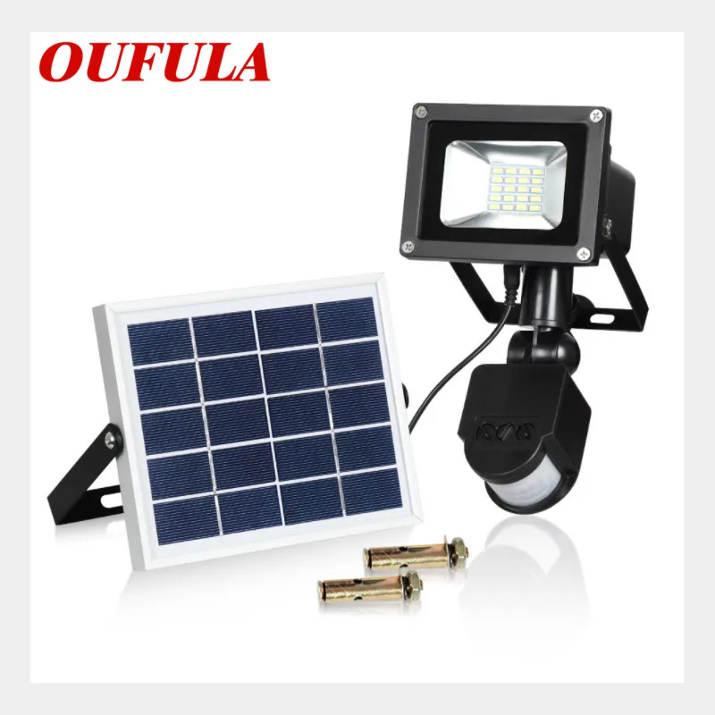 Настенный светильник на солнечной Точечный 10 Вт Двор садовый открытом воздухе