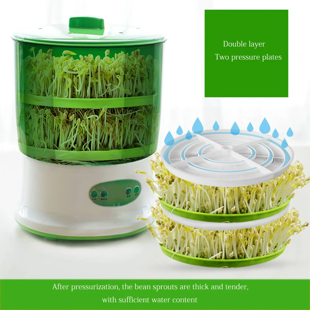 

Seeds Germinator Sprout Greenery Bean Forks Growing Plants Green Sprouting Machine Germinated Repair Automatic Germination Maker