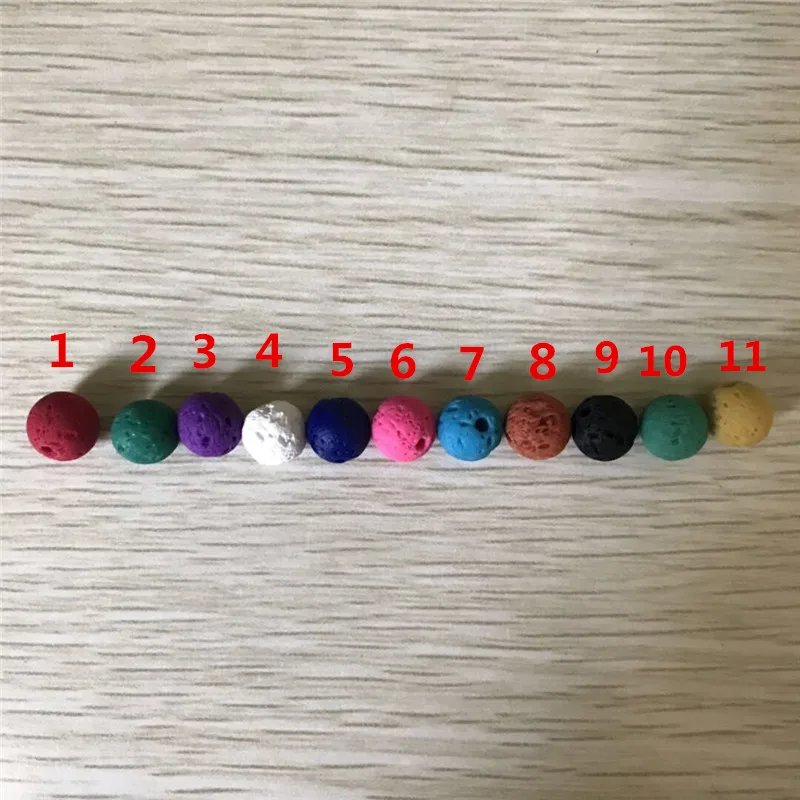 custom made 3 color Boho красочные вулканической лавы рок ножной браслет браслеты для женщин мужчин натуральный камень коровьей веревки бисера цепи ноги браслет ювелирные изделия - Окраска металла: custom made 3 color