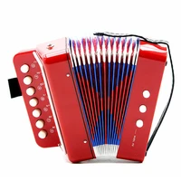 7 keys 3 buttons mini accordion children educational toy musical instrument gift